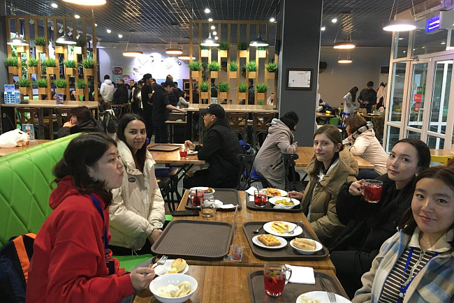 Выездное занятие «Международный маркетинг» в г. Алматы